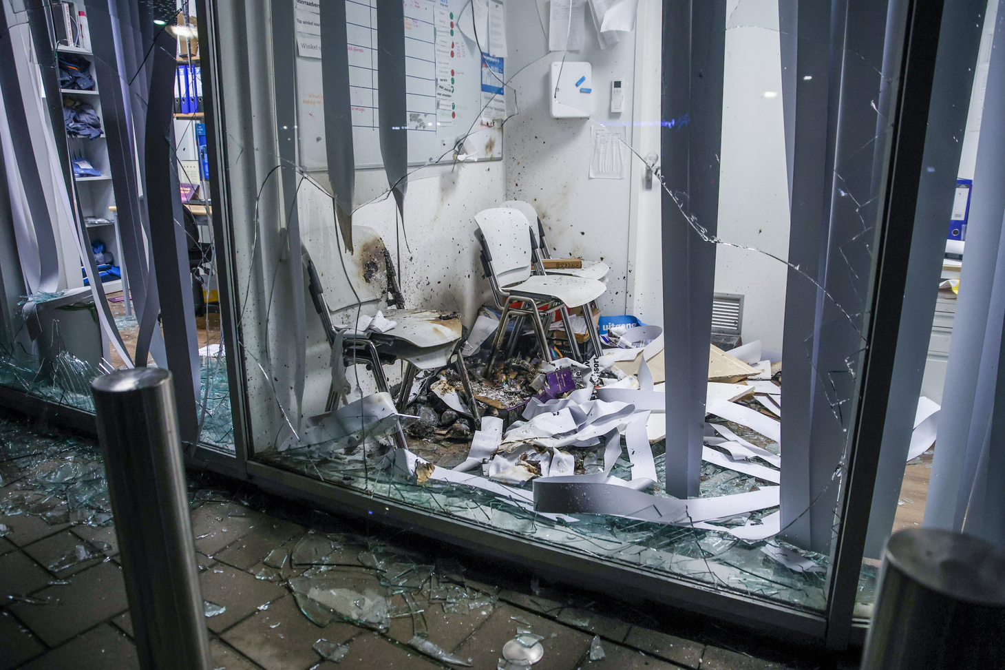 Albert Heijn geplunderd door groep van 40 man tijdens Oud en Nieuw