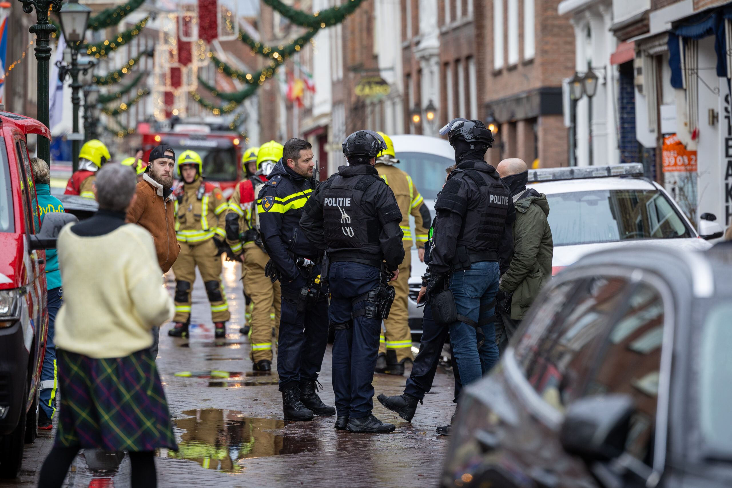 Man dreigt gaskraan open te draaien, hulpdiensten massaal ingezet