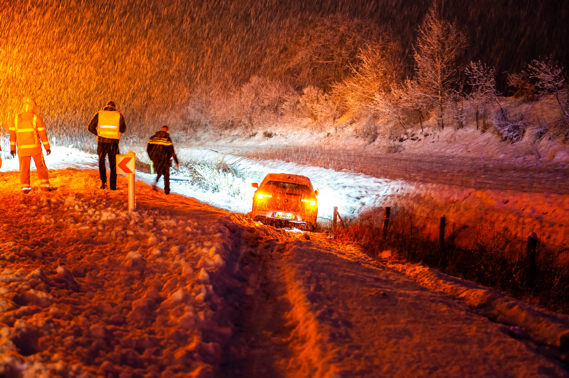 Gladheid veroorzaakt meerdere ongevallen