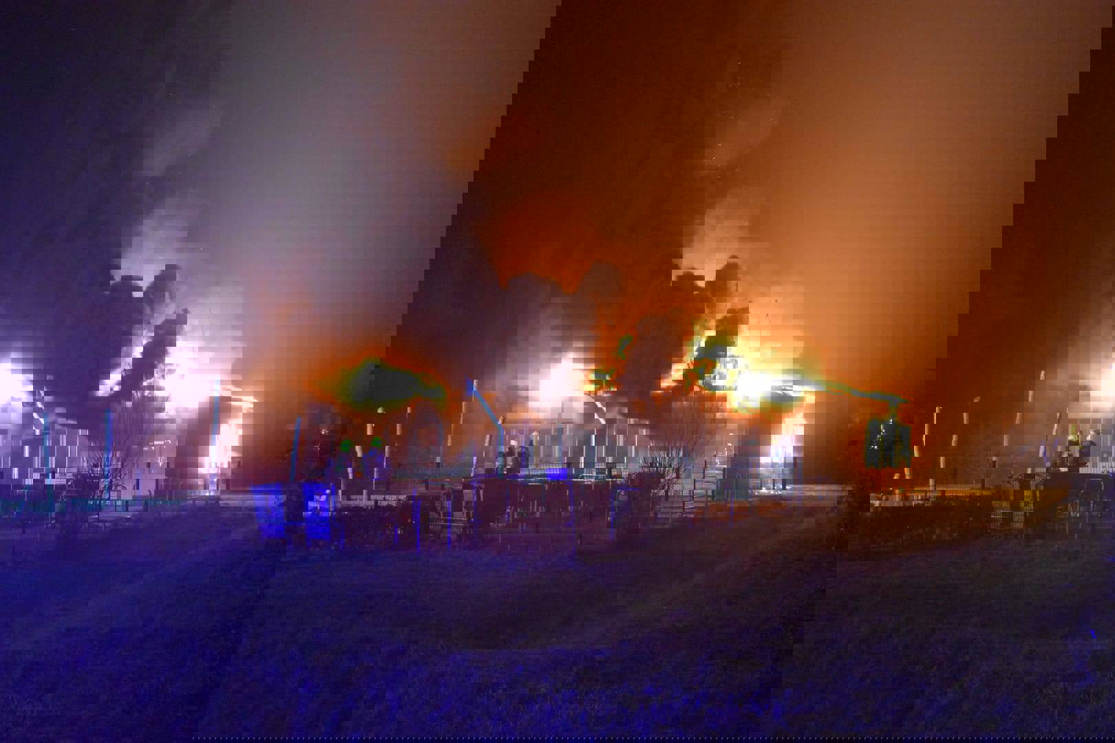 Politie gaat uit van brandstichting bij afgebrand schoolgebouw