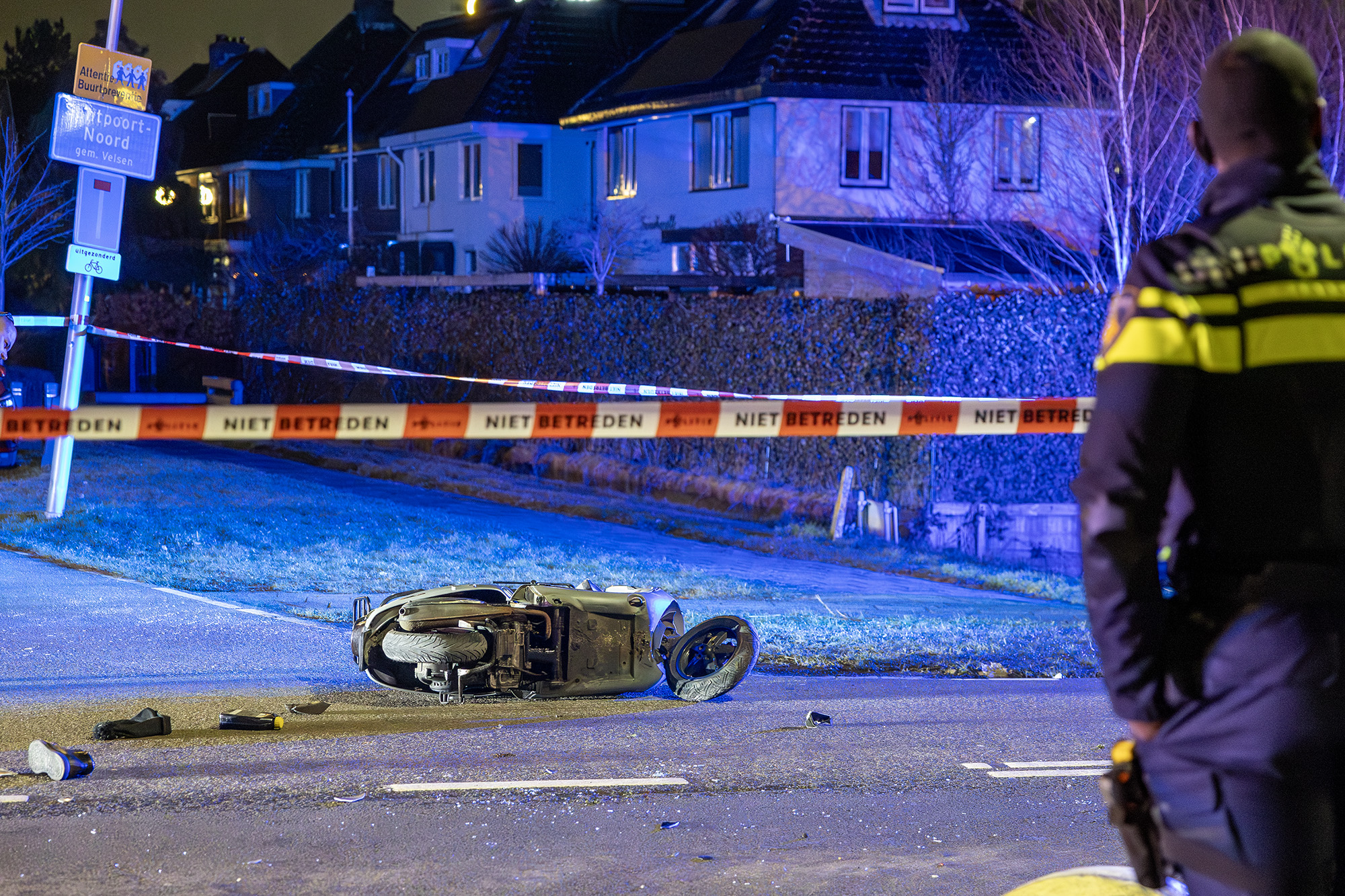 Scooterrijder ernstig gewond na botsing met auto