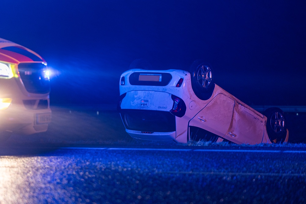 Meerdere ongevallen op snelweg door extreme gladheid