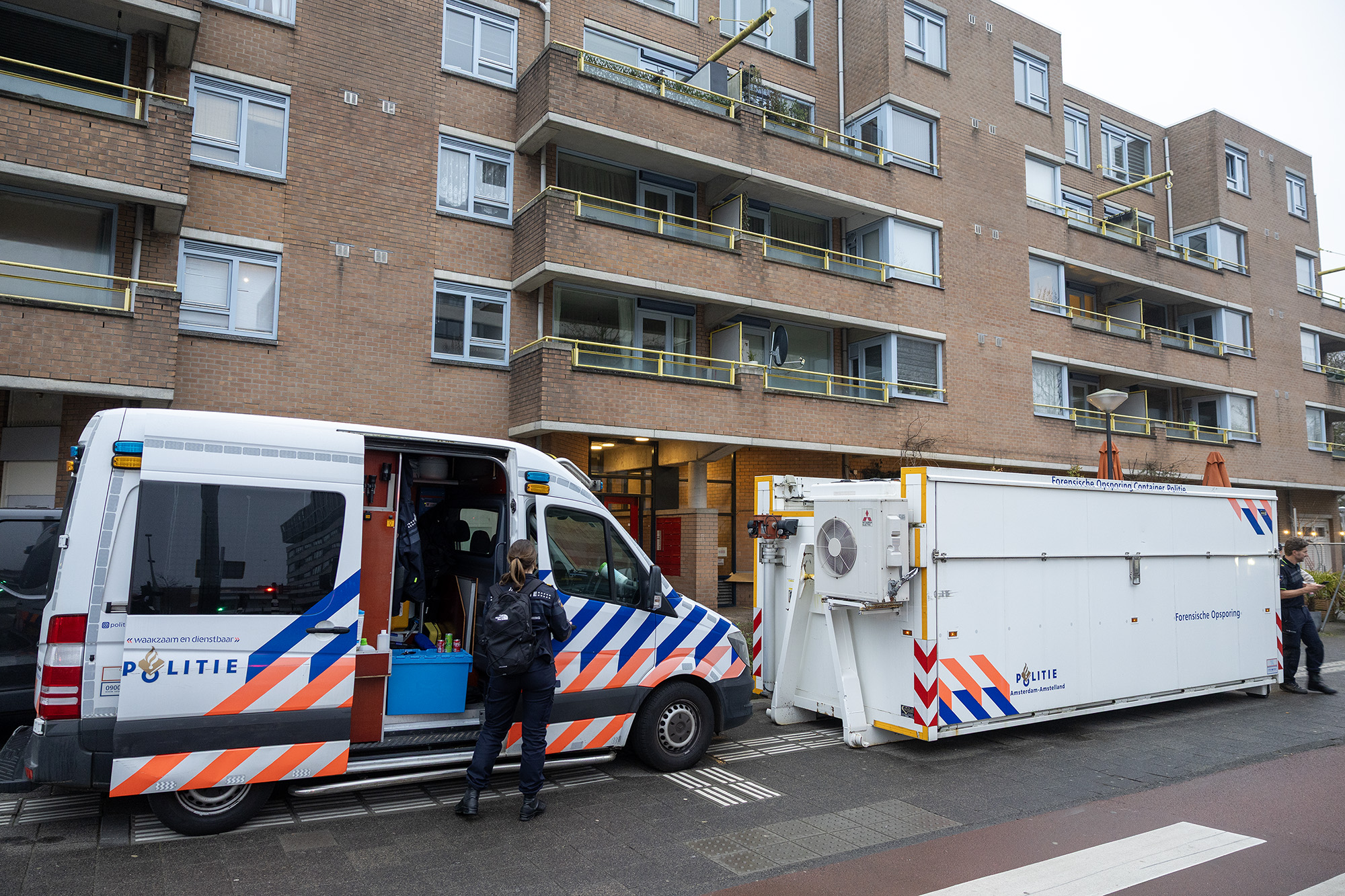 Groot onderzoek na aantreffen overleden persoon