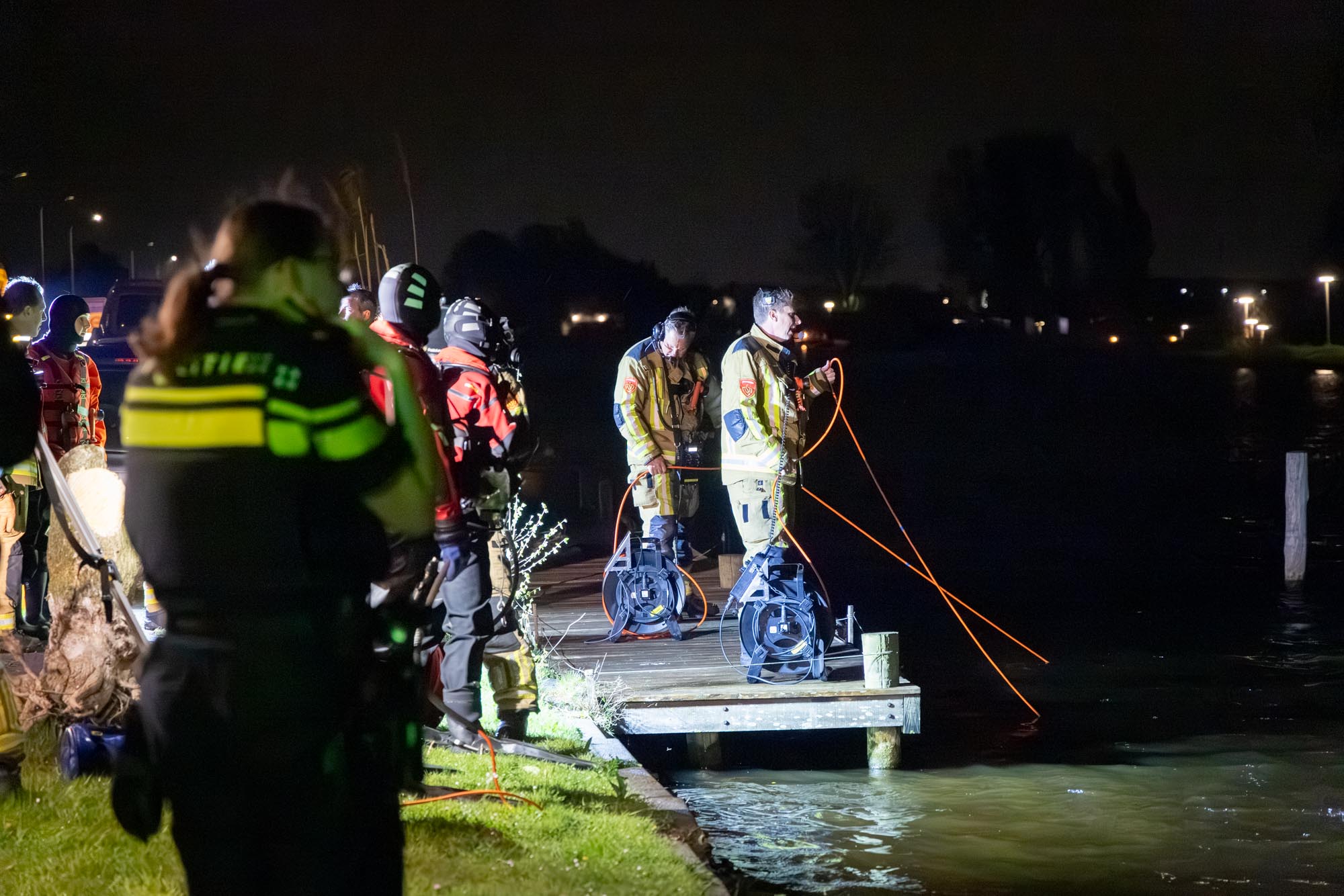 Grote zoektocht na melding over persoon te water