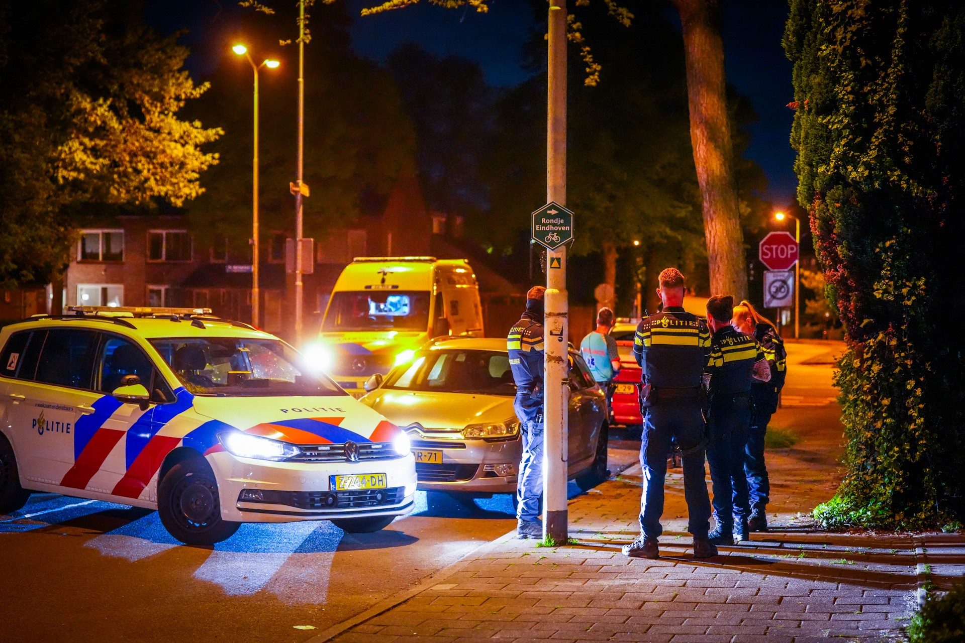 Gewonde bij steekpartij, meerdere personen gefouilleerd