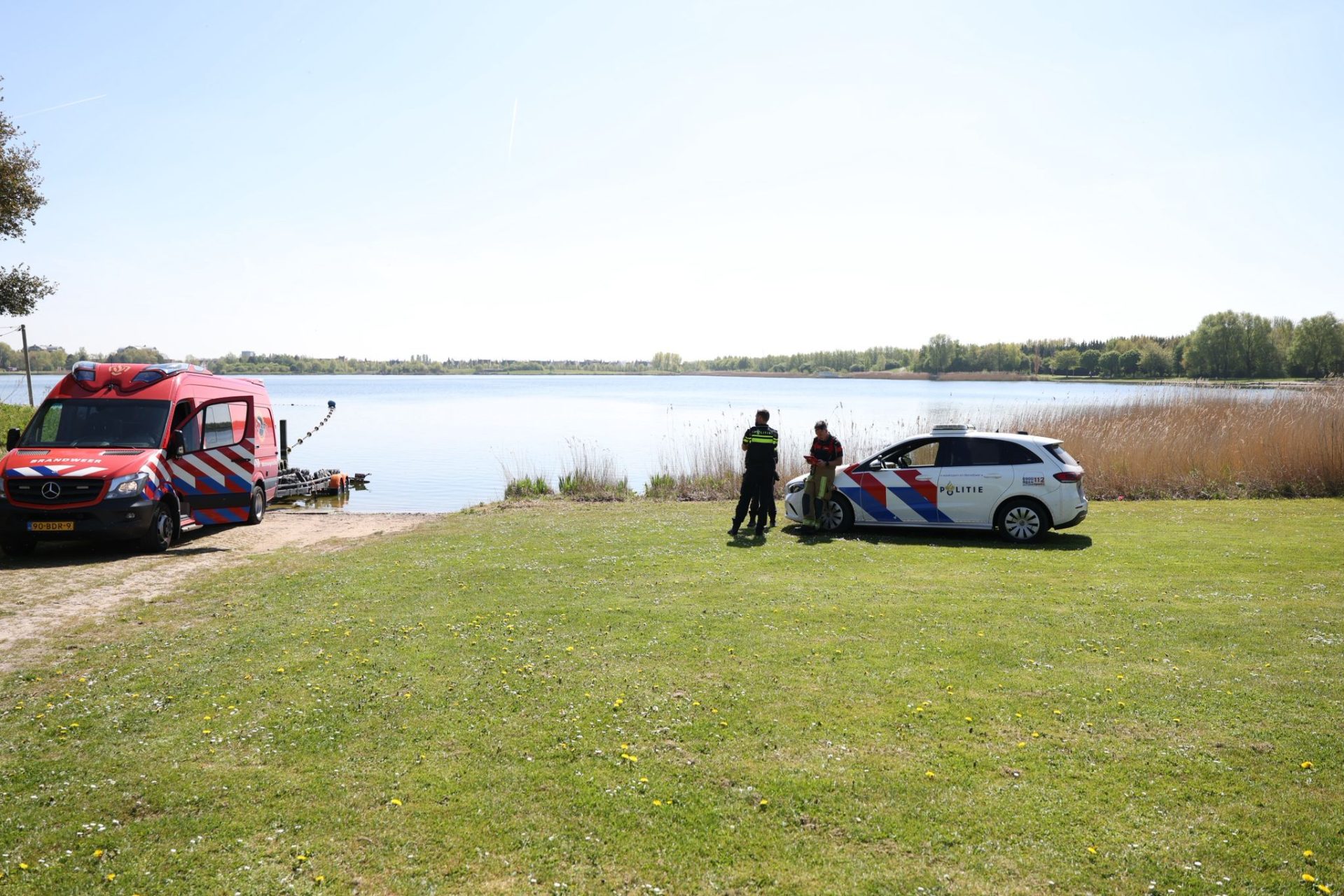 Grote zoekactie naar mogelijke drenkeling