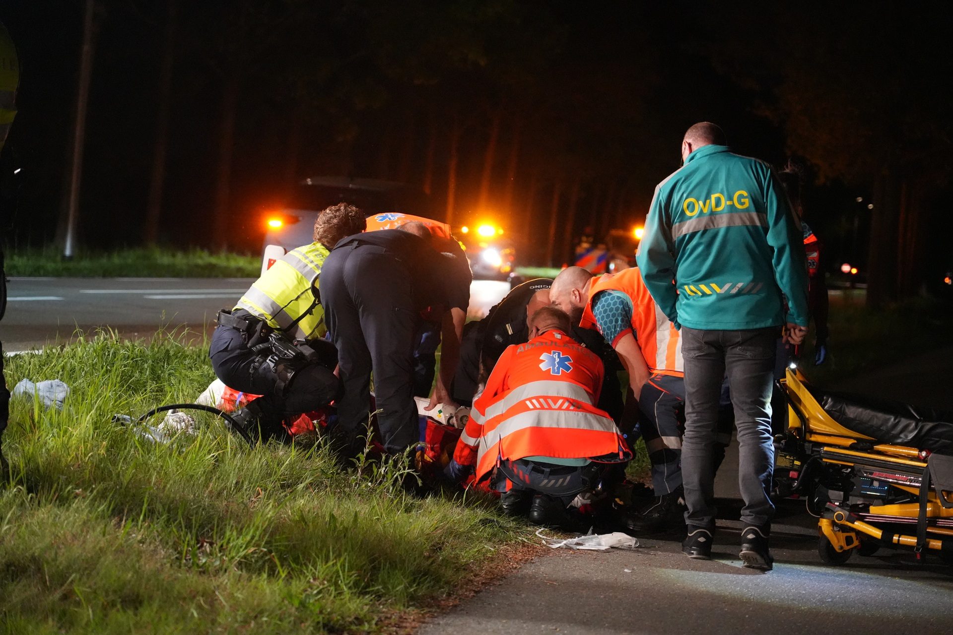 Motorrijder aangehouden na ongeluk, bijrijder ernstig gewond