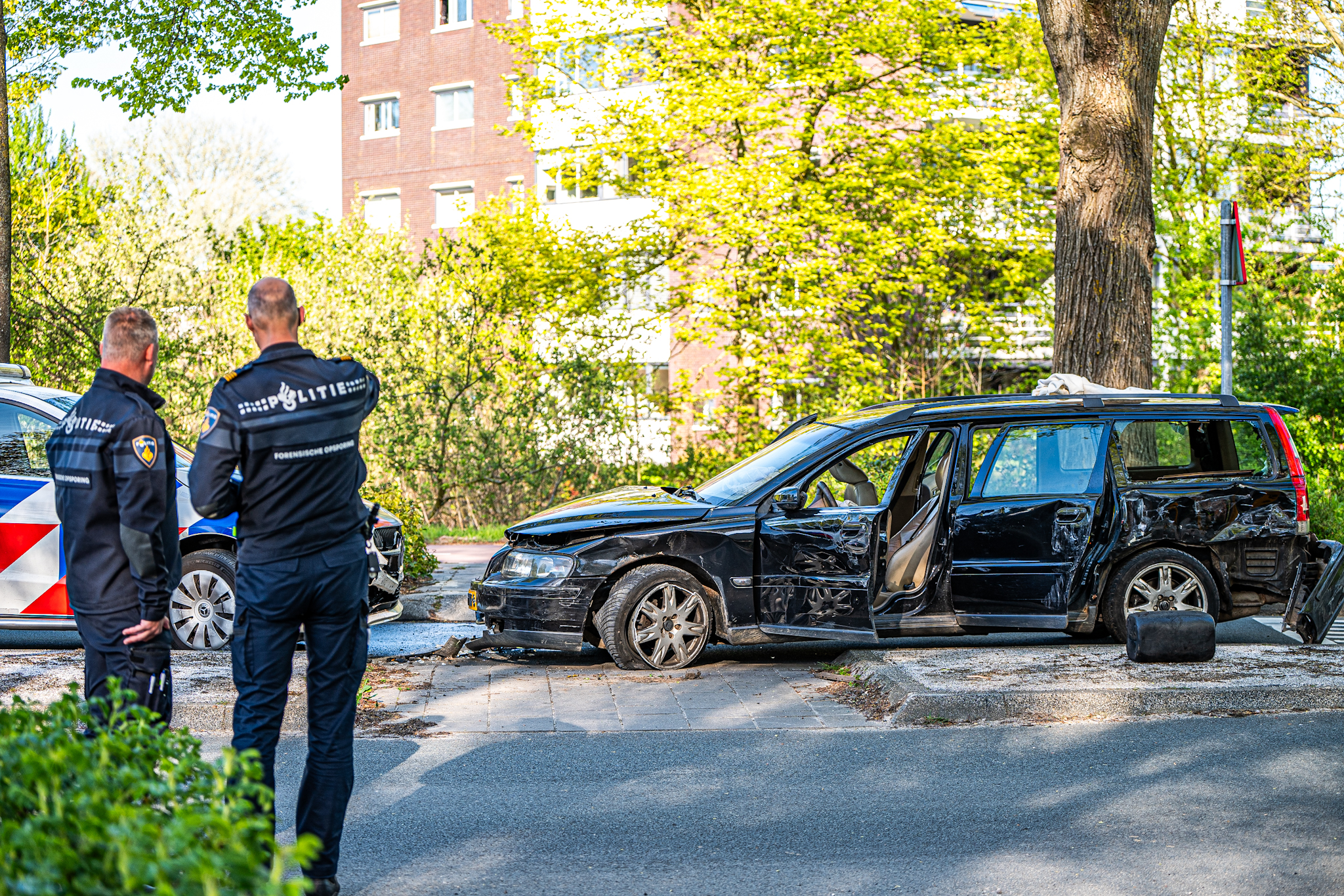 Politie lost waarschuwingsschoten na achtervolging