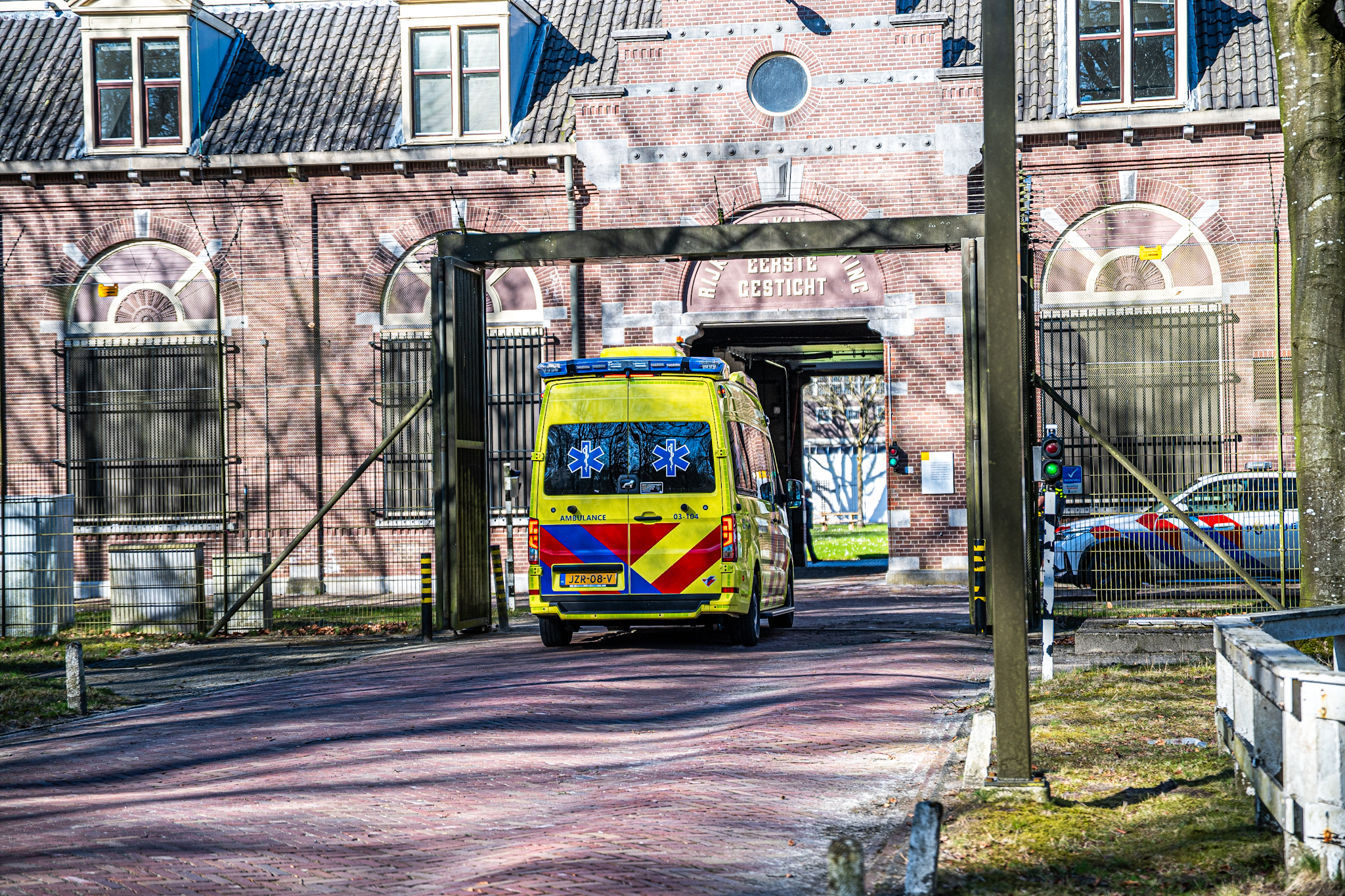Slachtoffer naar ziekenhuis na brand in penitentiaire inrichting
