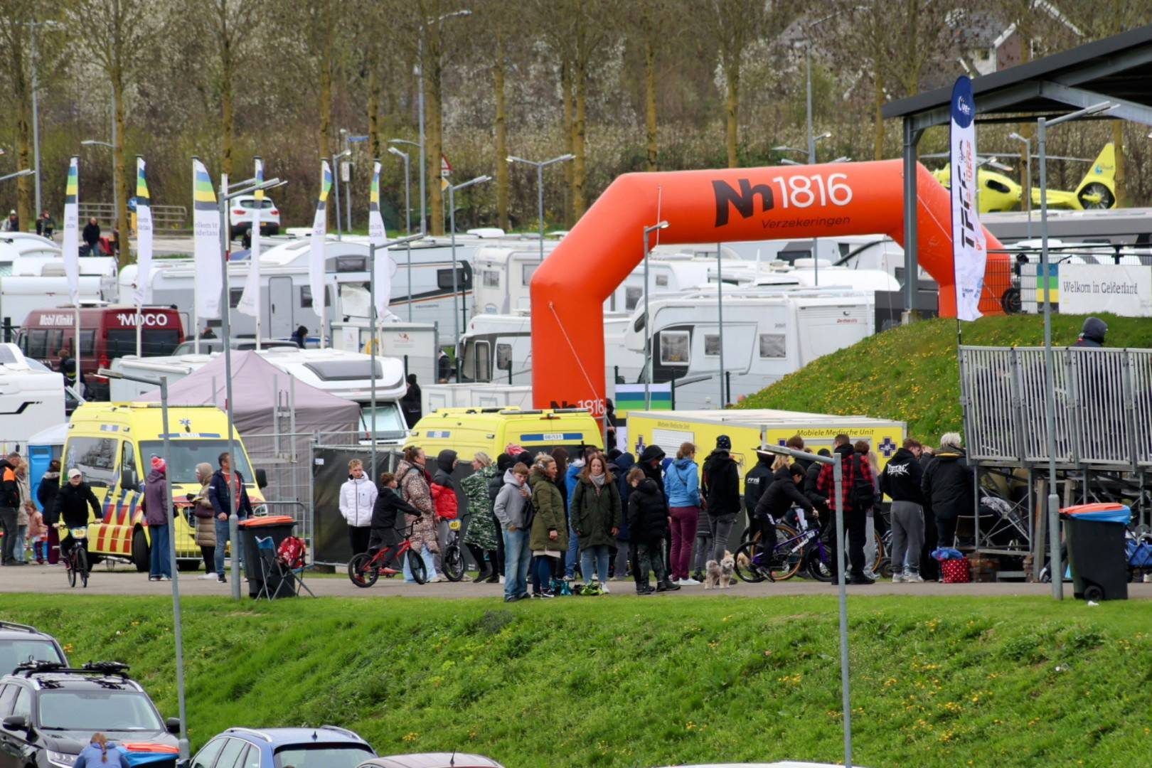 Ernstig ongeval bij Europese fietscrosswedstrijden