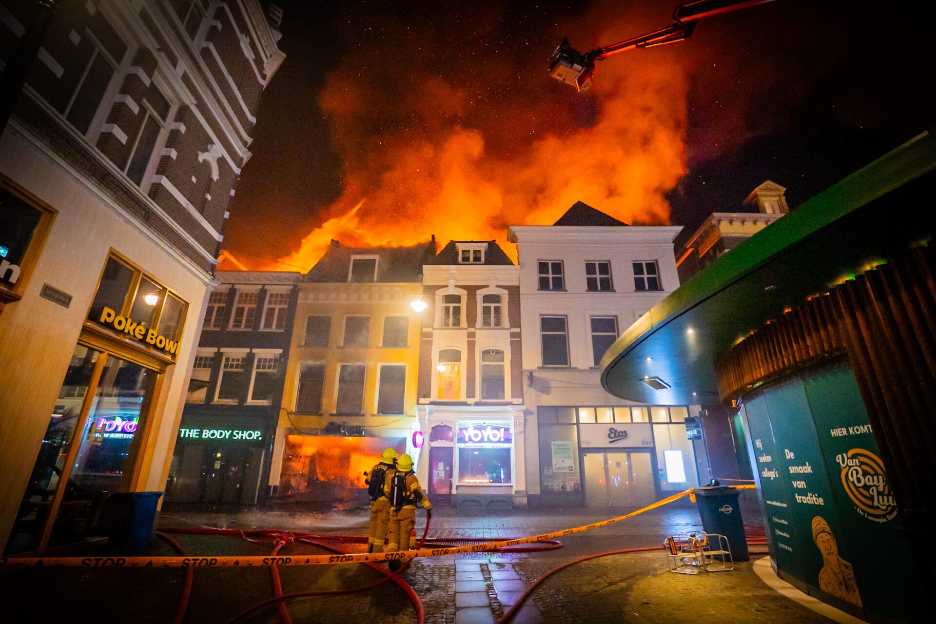 Tien jaar cel geëist voor verwoestende stadsbrand