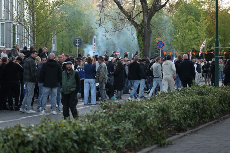 Voor derde dag op rij ongeregeldheden bij protest tegen asielopvang