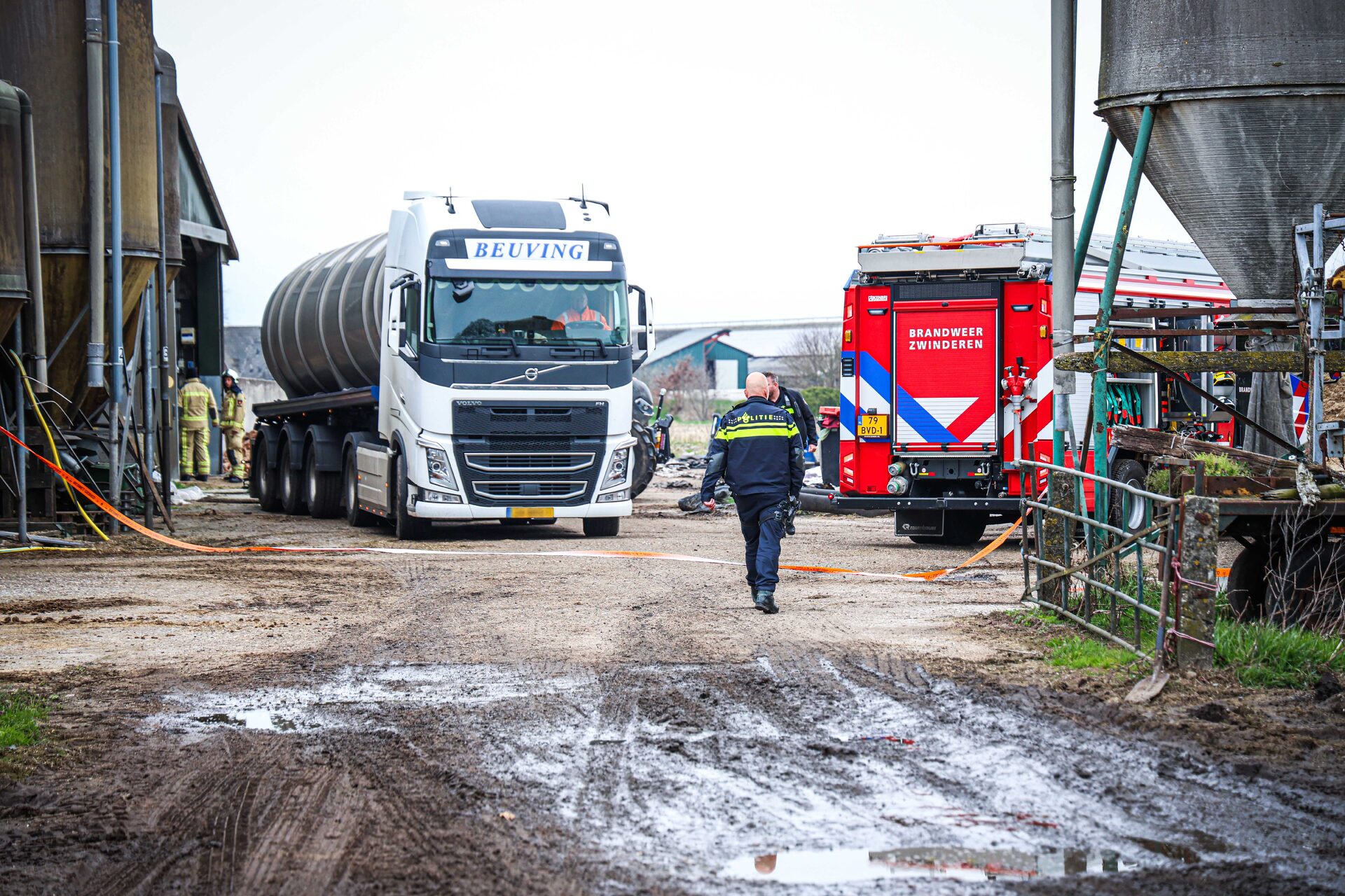 Twee koeien komen om bij incident met mestgassen
