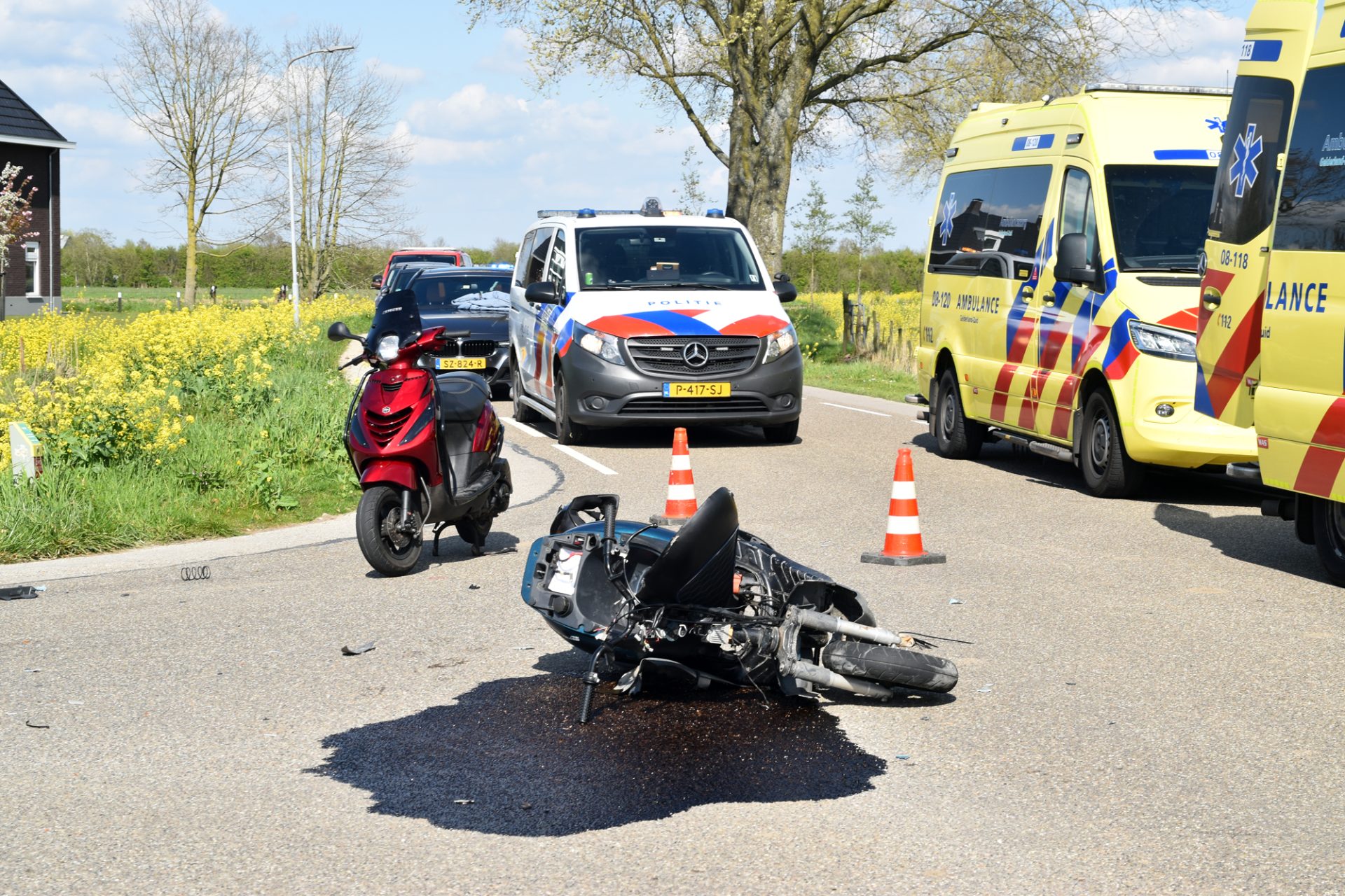 UPDATE: 14-jarige scooterbestuurder overleden na botsing met bedrijfsbus