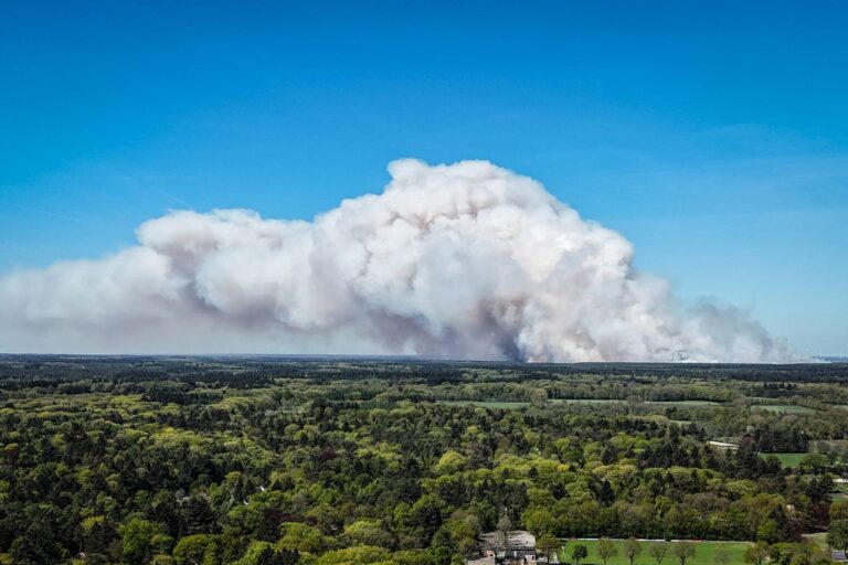 Natuurbrand ’t Harde veroorzaakt door militaire oefening met explosieven