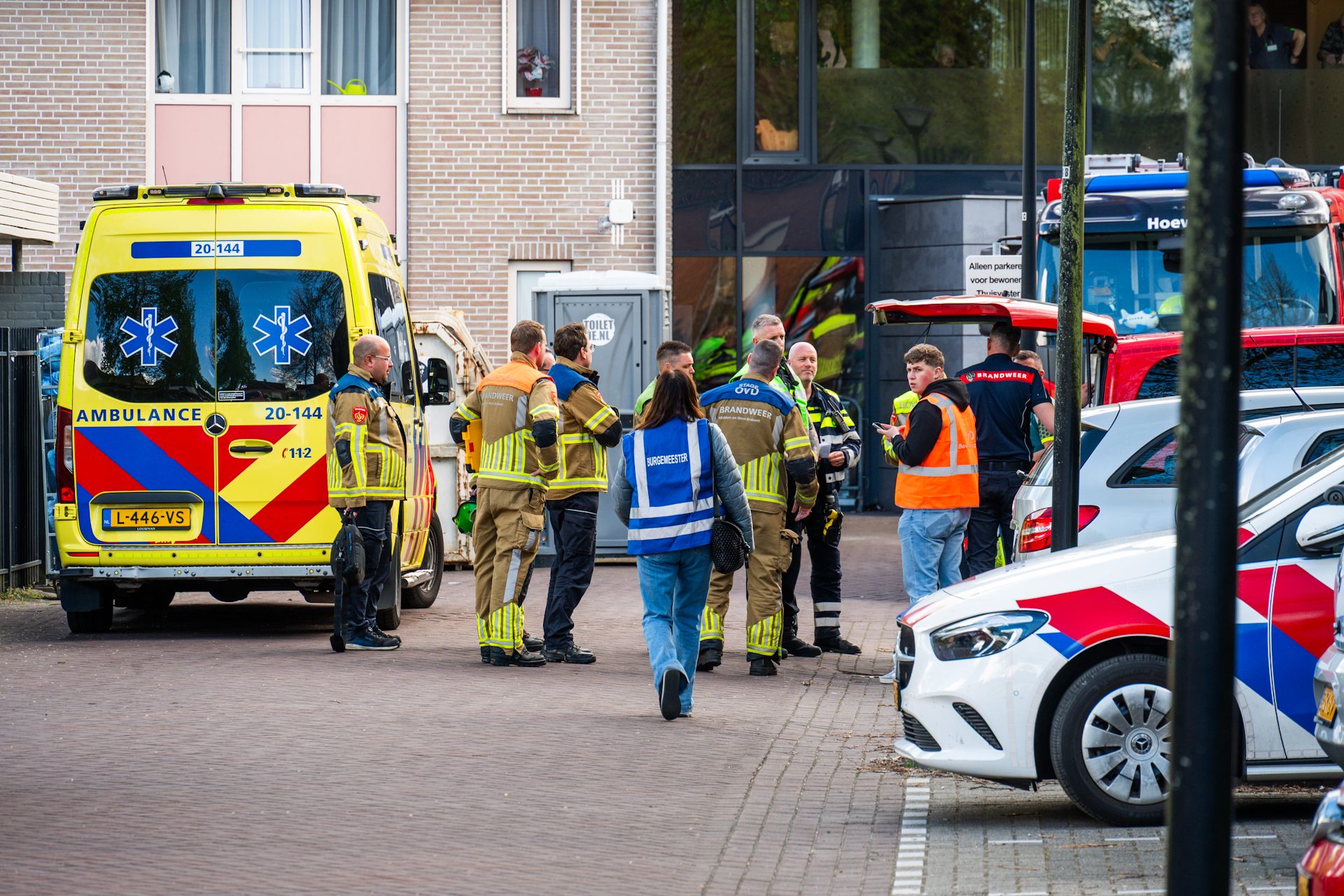 24 bewoners geëvacueerd na vreemde lucht in woonzorgcentrum