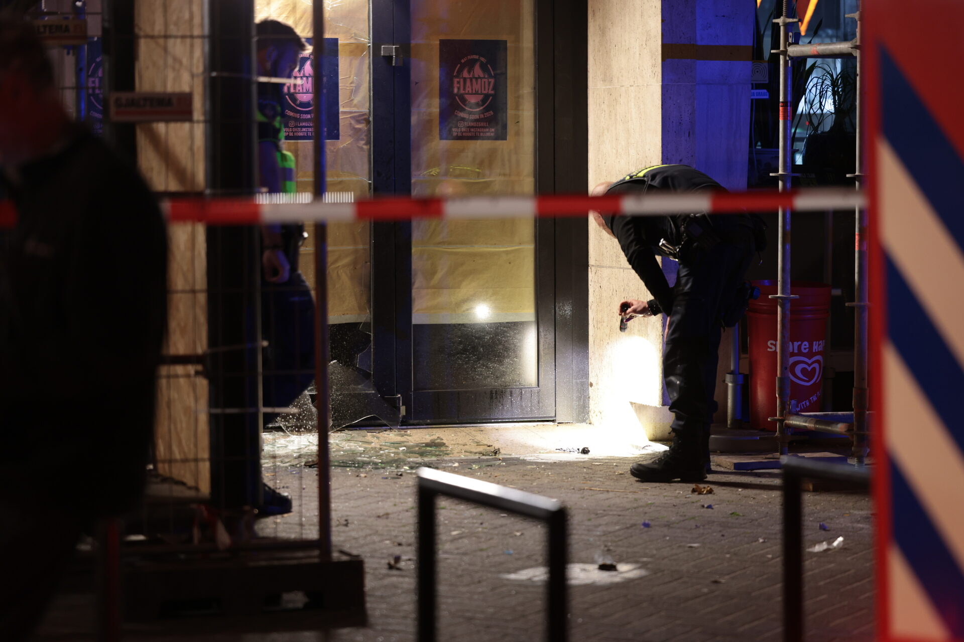 Explosie zorgt voor schade aan restaurant