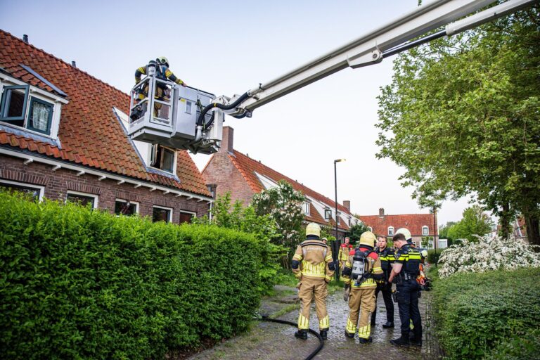 Kat overleden bij felle woningbrand