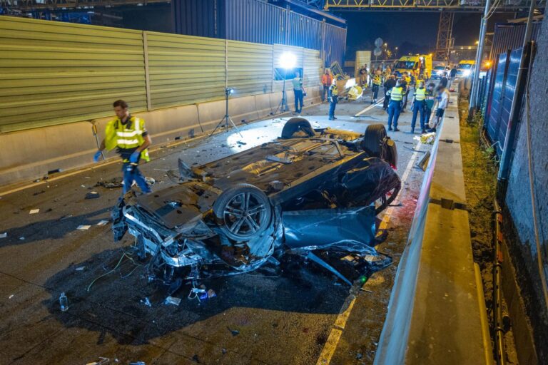 Zware crash: vier gewonden met spoed naar ziekenhuis