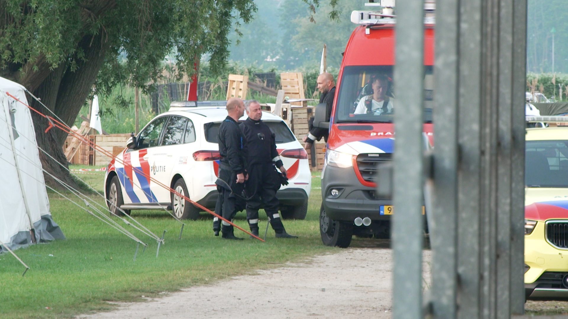Hoogbejaarde vrouw (98) overleden na val in water