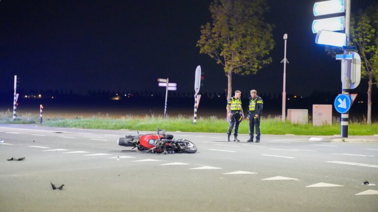 Motorrijder overleden na eenzijdig ongeval