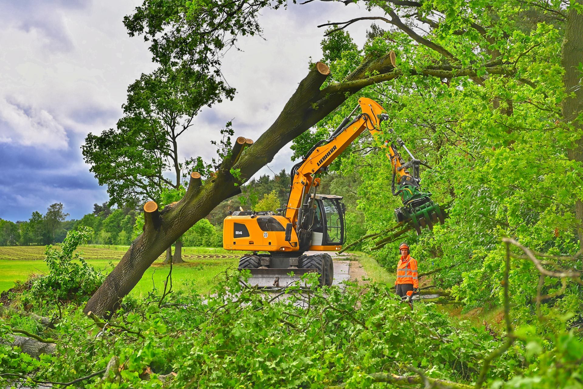 Windhoos veroorzaakt flinke schade