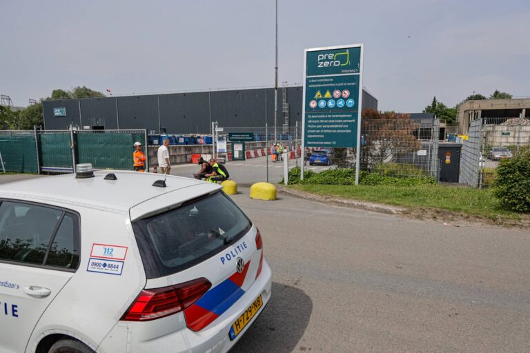 Meerdere granaten aangetroffen bij afvalverwerker