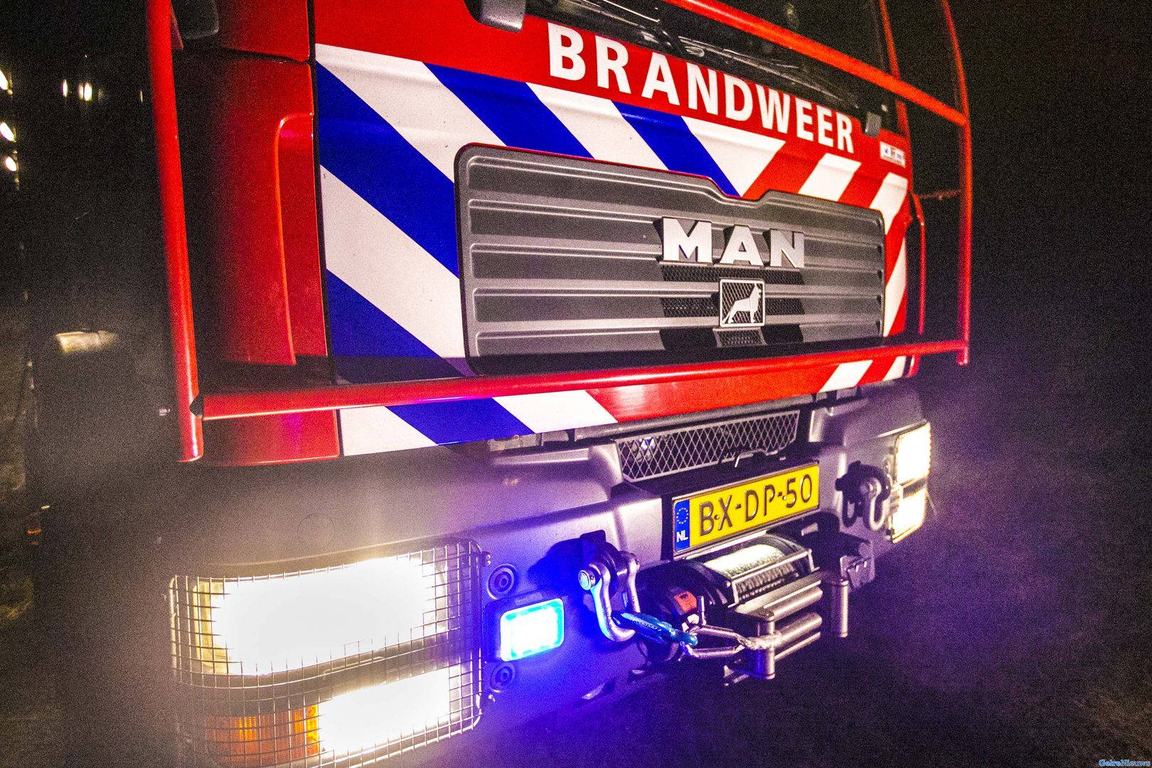 Problemen met busvervoer door grote brand in datacentrum