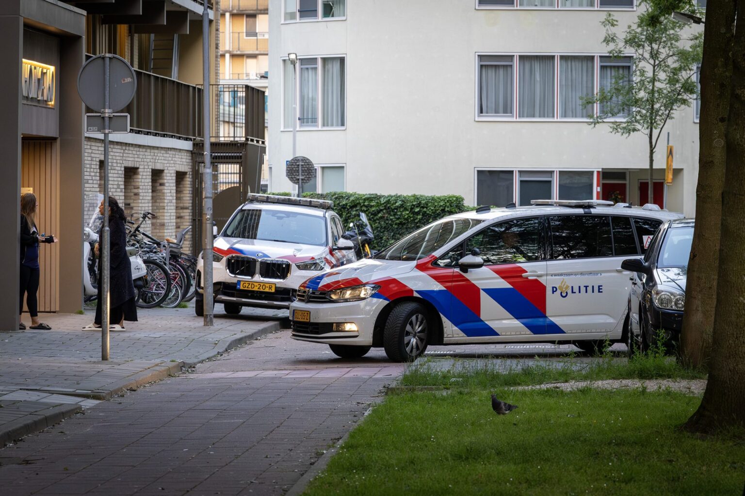 Politieafzetting op locatie