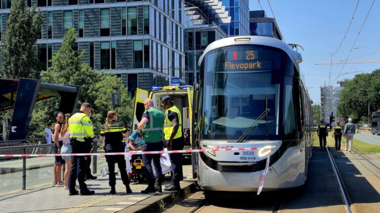 Meisje gewond bij aanrijding met tram