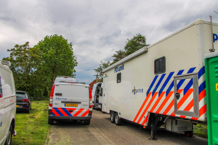 Groot politieonderzoek na vondst overleden persoon