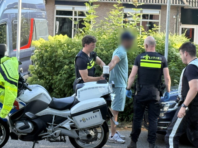 Twee personen aangehouden na politieactie