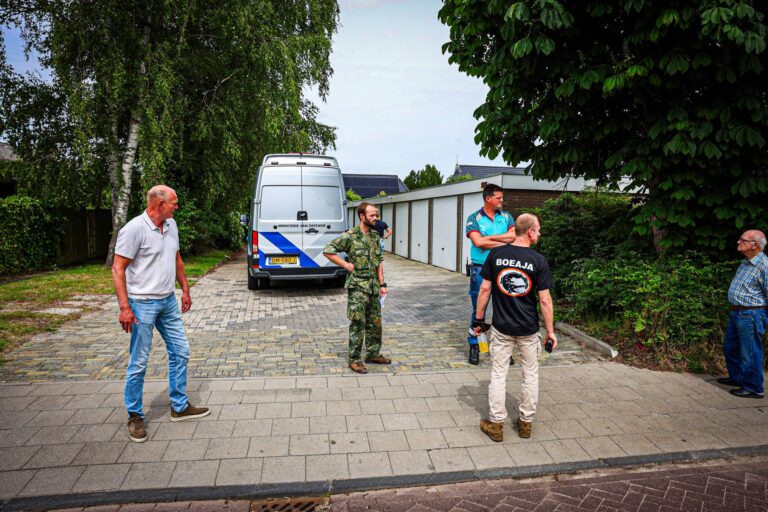 Mogelijk explosief aangetroffen in garagebox