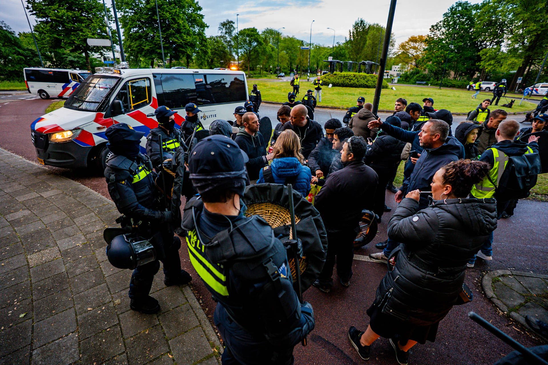 Noodverordening rond demonstratie tegen asielopvang