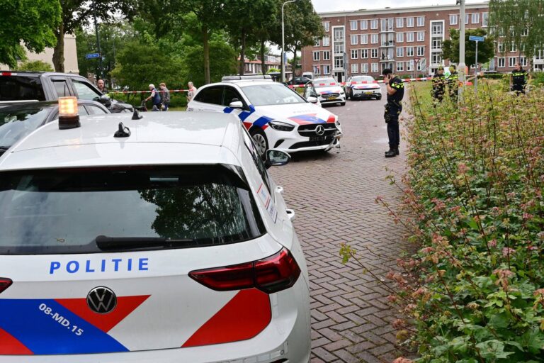 Automobilist vlucht na aanrijding met politiewagen