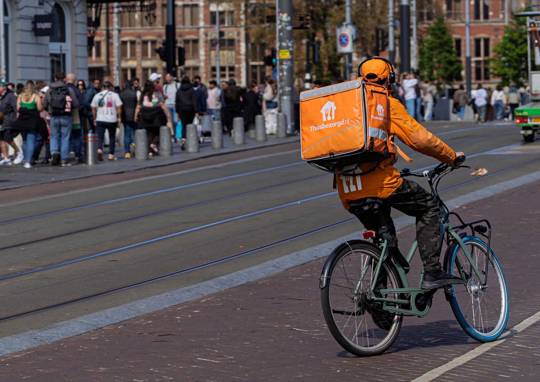 Thuisbezorgd stopt woensdagmiddag met bezorgen vanwege extreme hitte