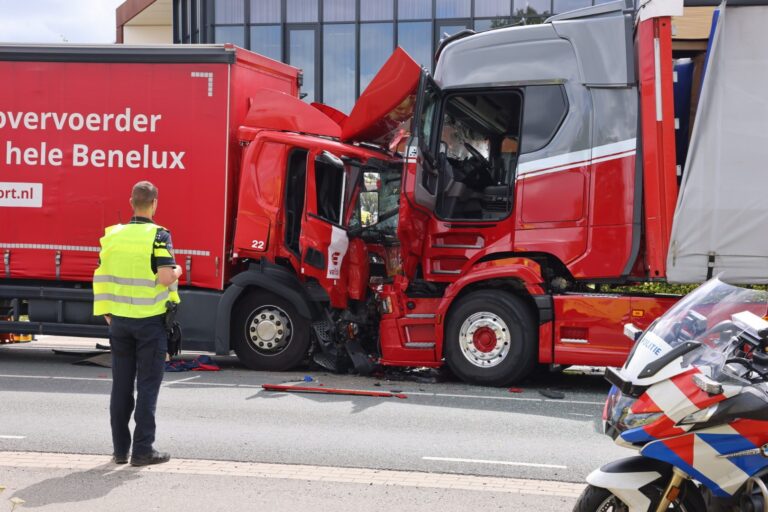 Vrachtwagenchauffeur aangehouden na positieve drugstest bij ernstig ongeval