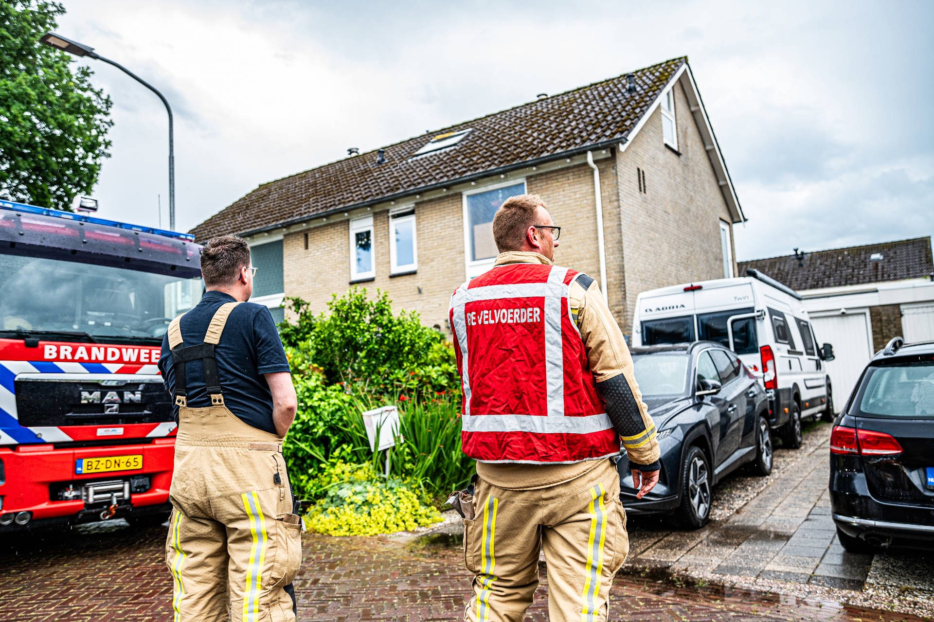 Blikseminslag treft meerdere woningen