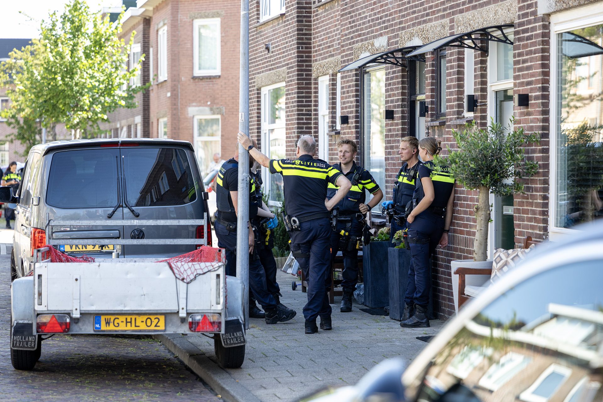 Straat afgezet na melding van steekpartij