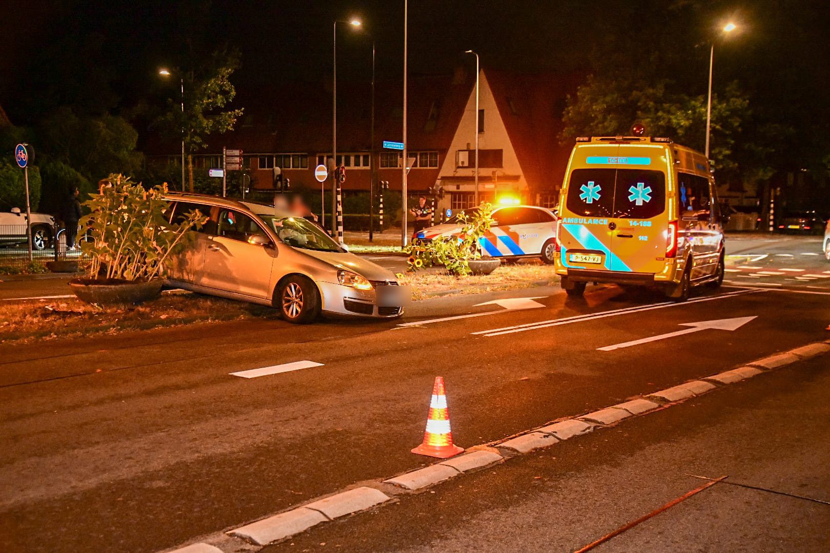 Automobilist aangehouden na zware crash in Hilversum