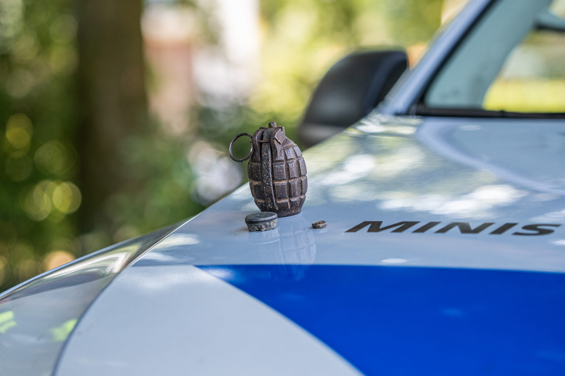 Handgranaat uit Tweede Wereldoorlog gevonden in tuin