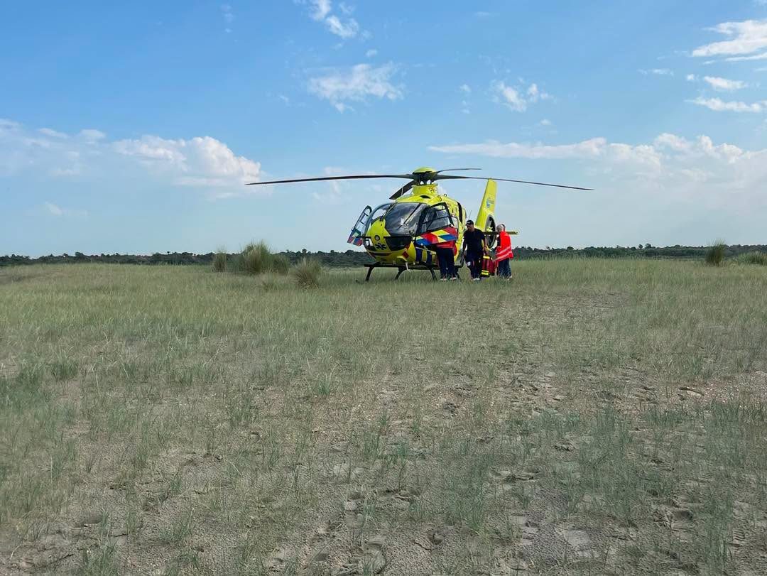 Duitse man (60) overleden na blikseminslag op strand