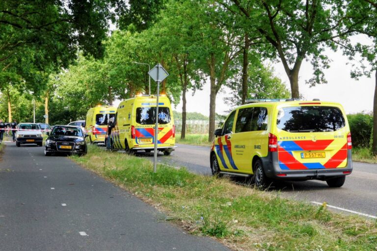Fietser ernstig gewond na val, traumahelikopter ingezet