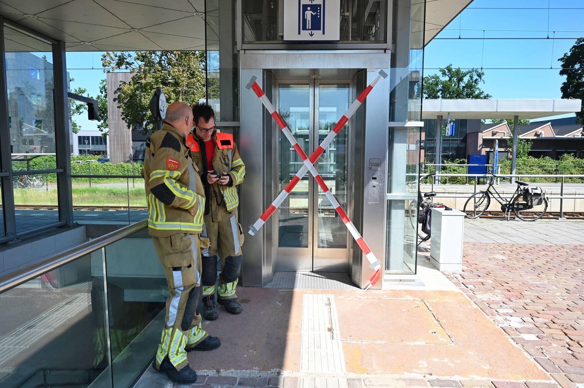 Opnieuw persoon vast in stationslift in Oisterwijk