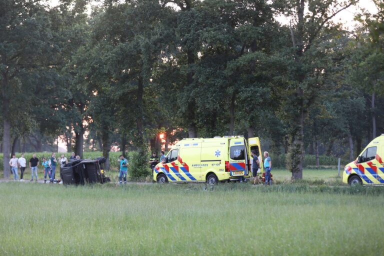 Minderjarige jongen overlijdt nadat buggy over de kop slaat