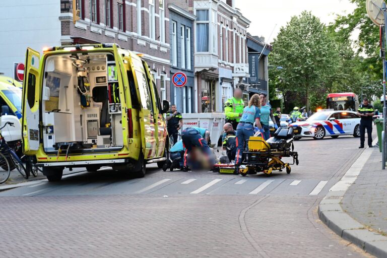 Zwaargewonde bij ongeval met maaltijdbezorger