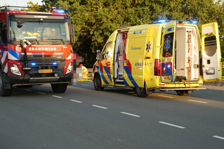 Fietser gereanimeerd na aanrijding met crossmotor