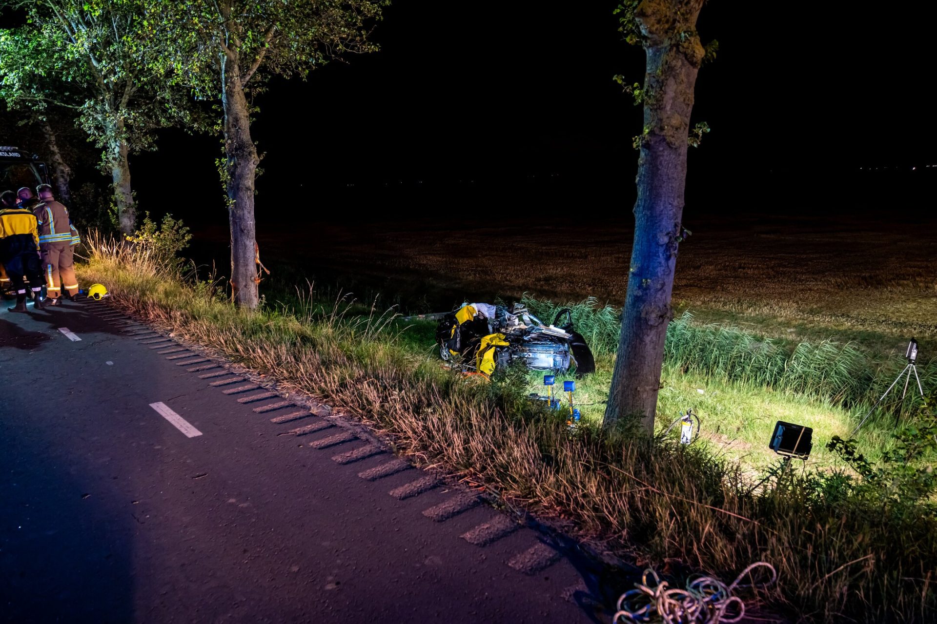 Twee doden bij zwaar ongeval, één gewonde