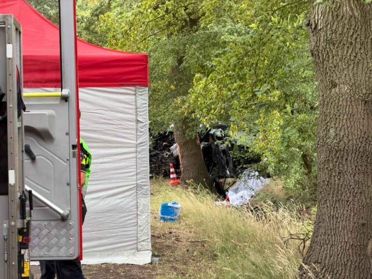 Politie stopt onderzoek naar dodelijk ongeval met vier doden