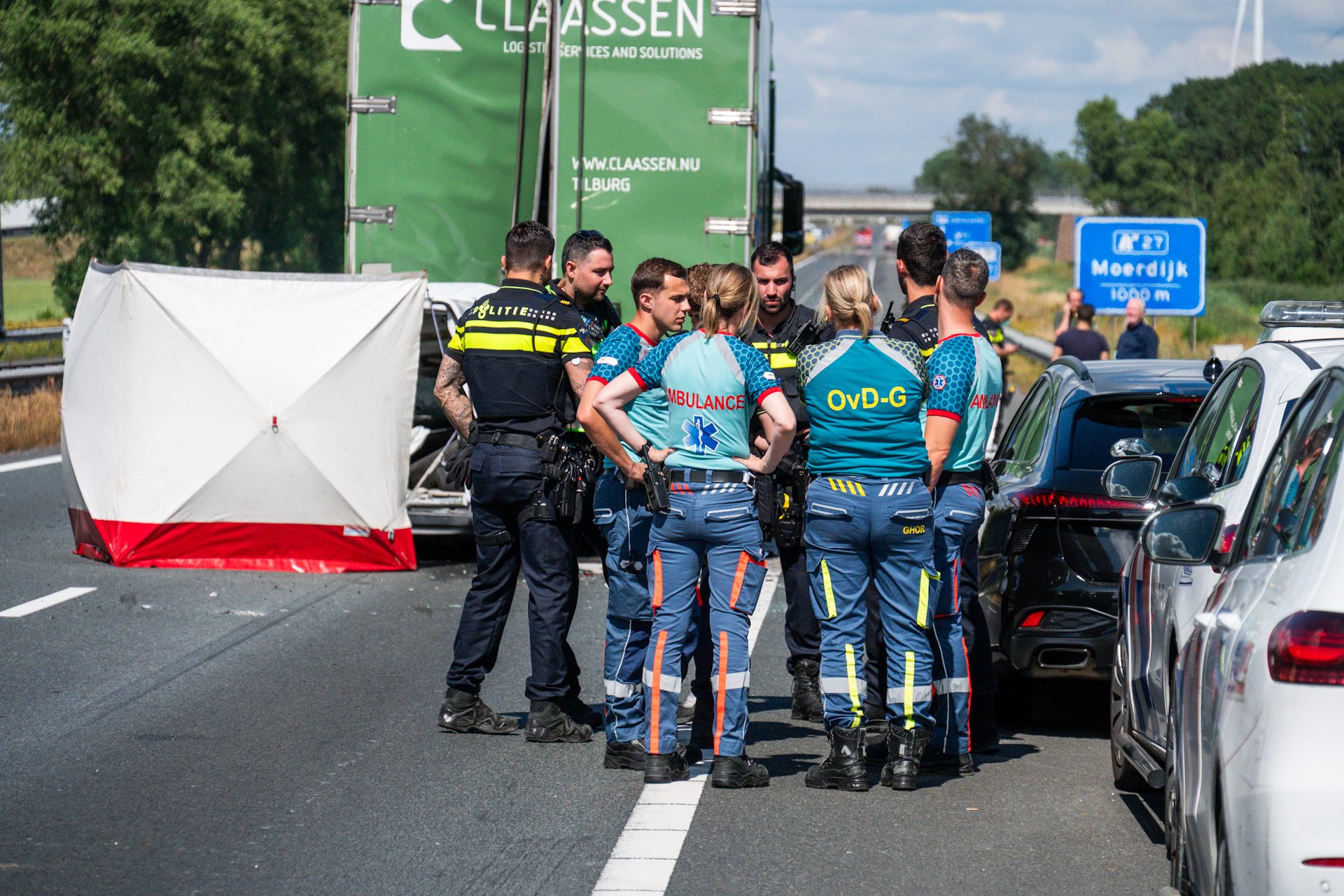 Ernstig ongeluk zorgt voor grote verkeerschaos op snelweg